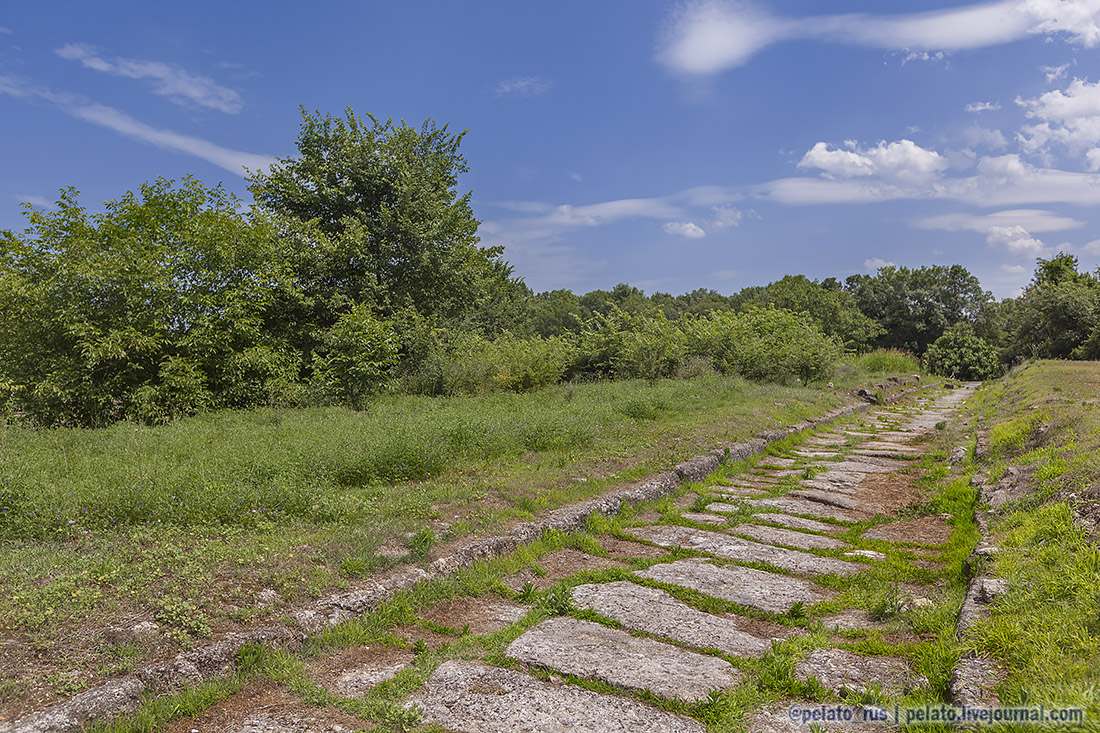 (С) Pelato Blog: pelato.livejournal.com Instagram: @pelato_rus дорога road дион dion греция greece antique античный археологический музей парк archaeological museum park