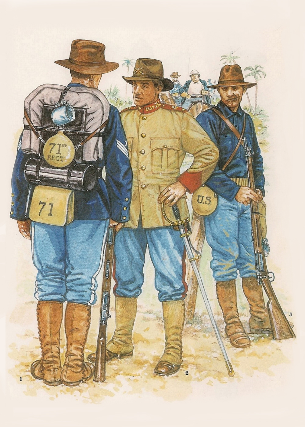 American Army Uniform 1898 1