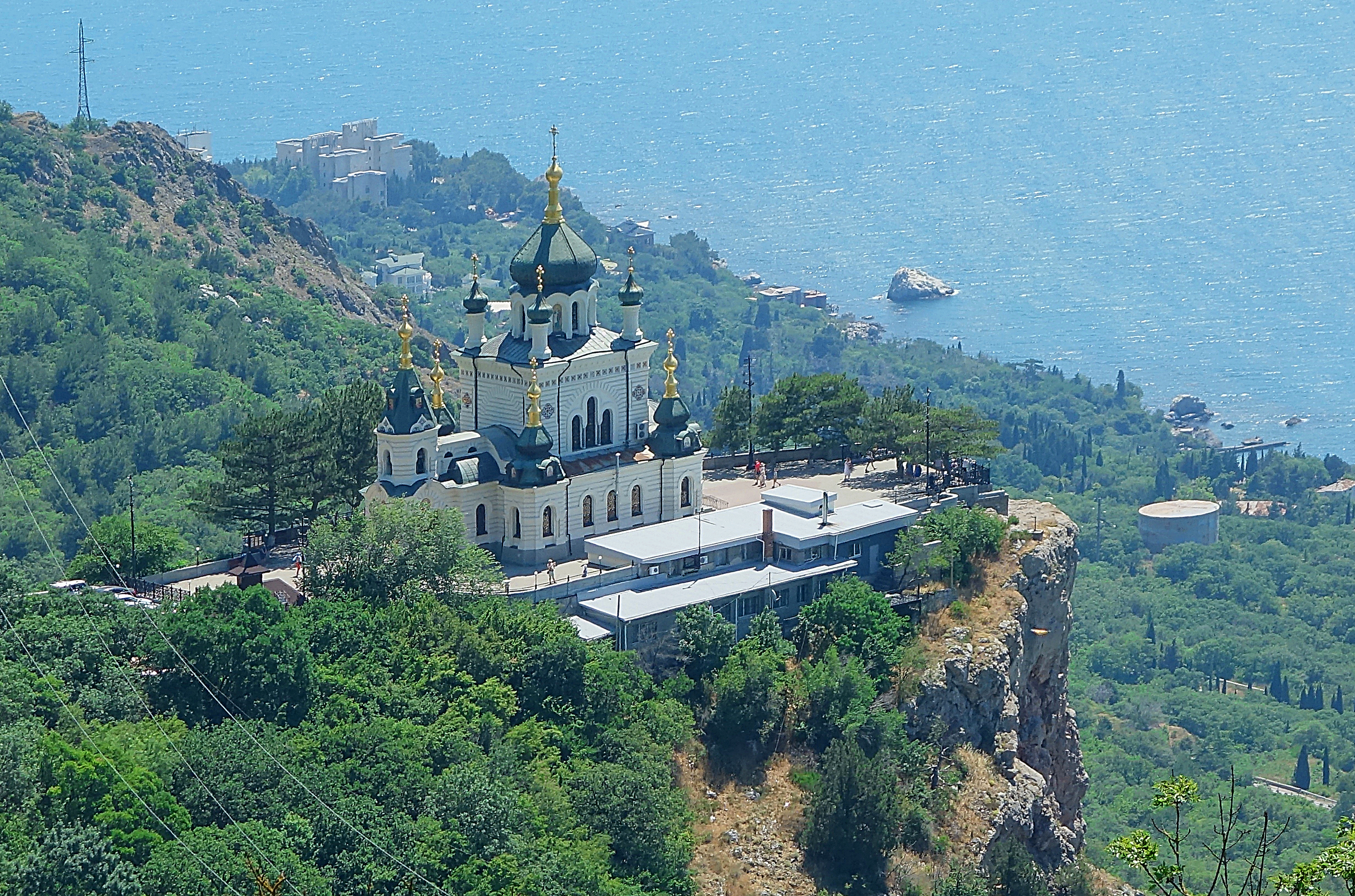 Форосская церковь на скале над Форосом. Фото Морошкина В.В.