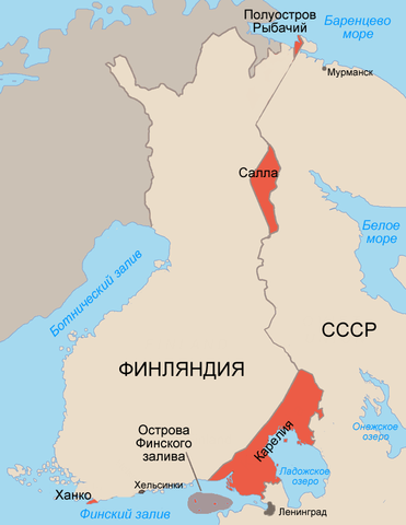 Finnish areas ceded in 1940 RUS