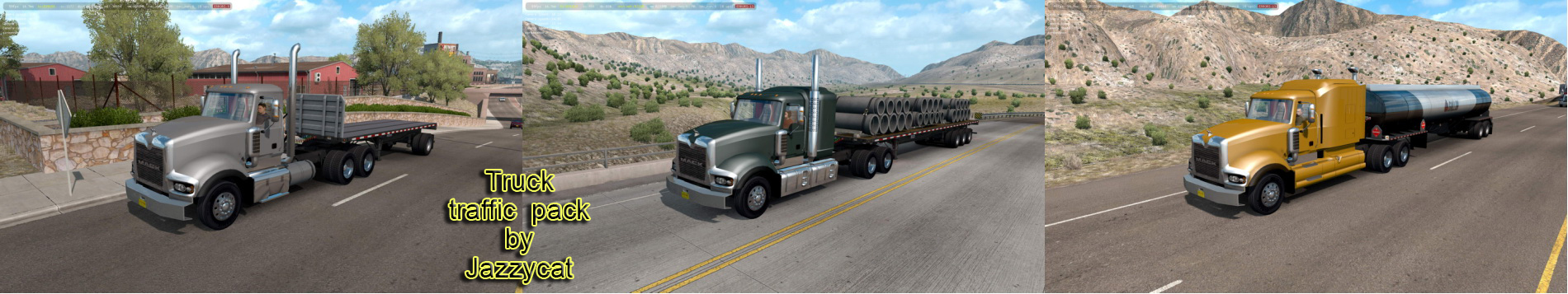Грузовик 23. International 9400 мод для American Truck Simulator.