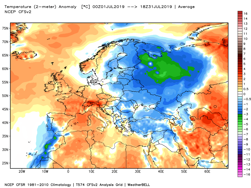 ncep cfsr europe t2m anom