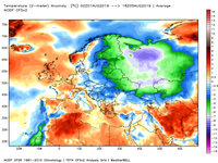 ncep cfsr europe t2m anom