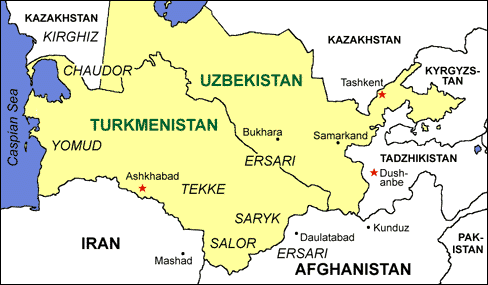Карта туркменистана узбекистана. Карта Туркмении и Узбекистана. Узбекистан и Туркменистан на карте. Территория Туркменистана. Граница Туркменистана и Узбекистана.