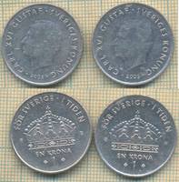 Швеция 1 крона 2002 03 14 10