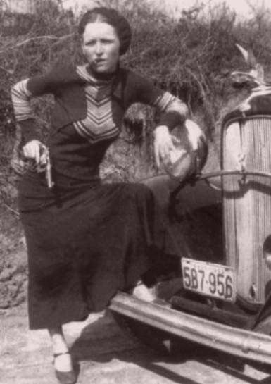BonnieParkerCigar1933 BonnieParkerCigar1933