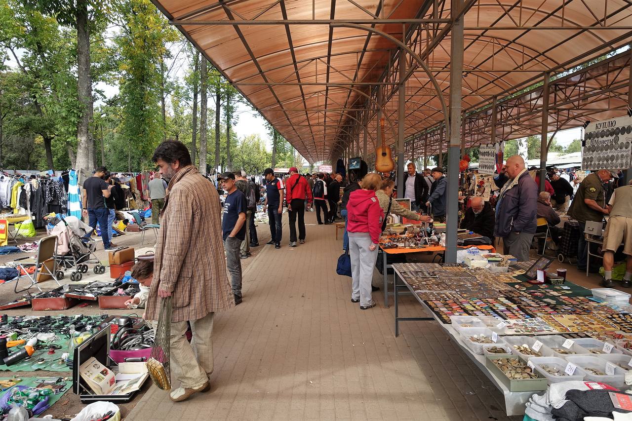 Фото блошиного рынка в санкт петербурге