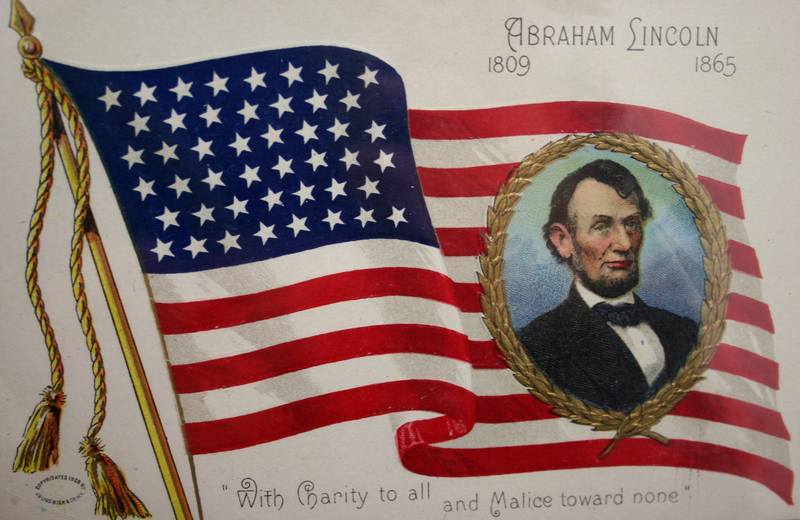Авраам Линкольн postcard-copy