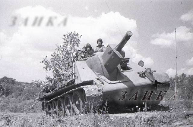 1943 СУ-122 Центр фронт 1 копия