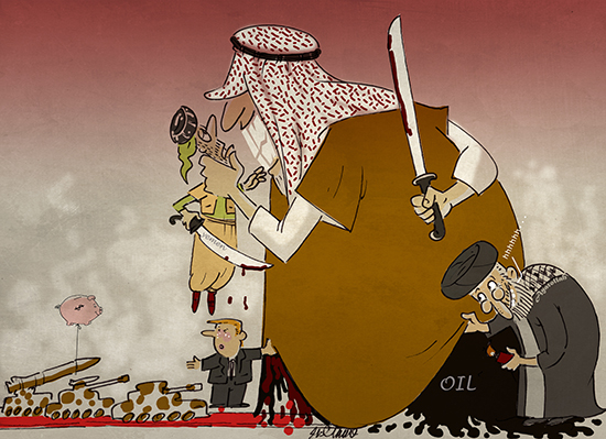 Горячая задница Саудовской Аравии