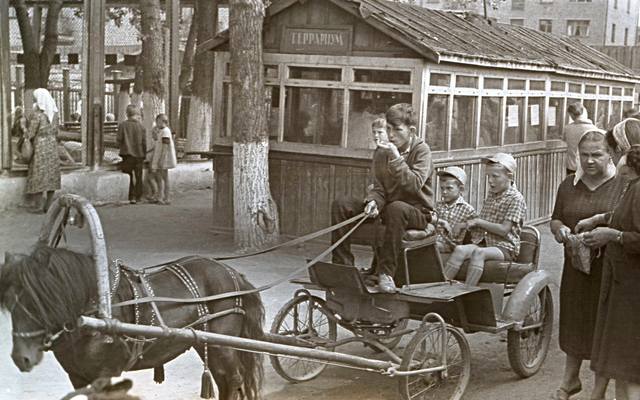 Новосибирск. Старый зоопарк на ул Гоголя автор фото Казимирчик В. С 1967 год