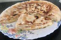 Пирог слоёный из лаваша с брынзой и мясным фаршем "Бурек (Börek)"