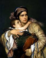 39 Cesare Felix Georges dell Acqua (Italian, 1821-1904) - Greek mother