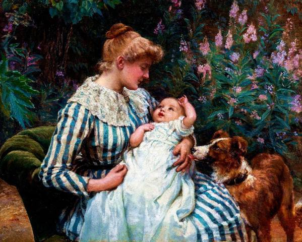 80 Frederick Morgan (1847-1927) - Gentle Reminder