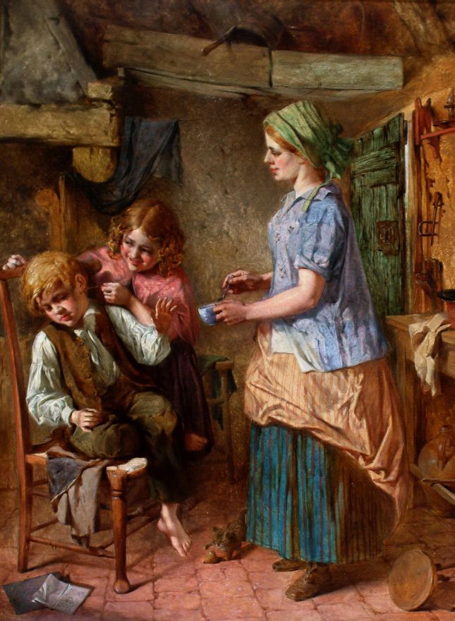 135 John Finnie (British, 1829-1807) - School Fever