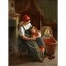 163 Paul Seignac (1826-1904) - UN MOMENT DE TENDRESSE