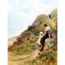 179 Thomas James Lloyd (1849-1910) - Путь к пляжу - The Path to the Beach