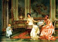 183 Vittorio Reggianini (Italian,1858-1938) - The Birthday