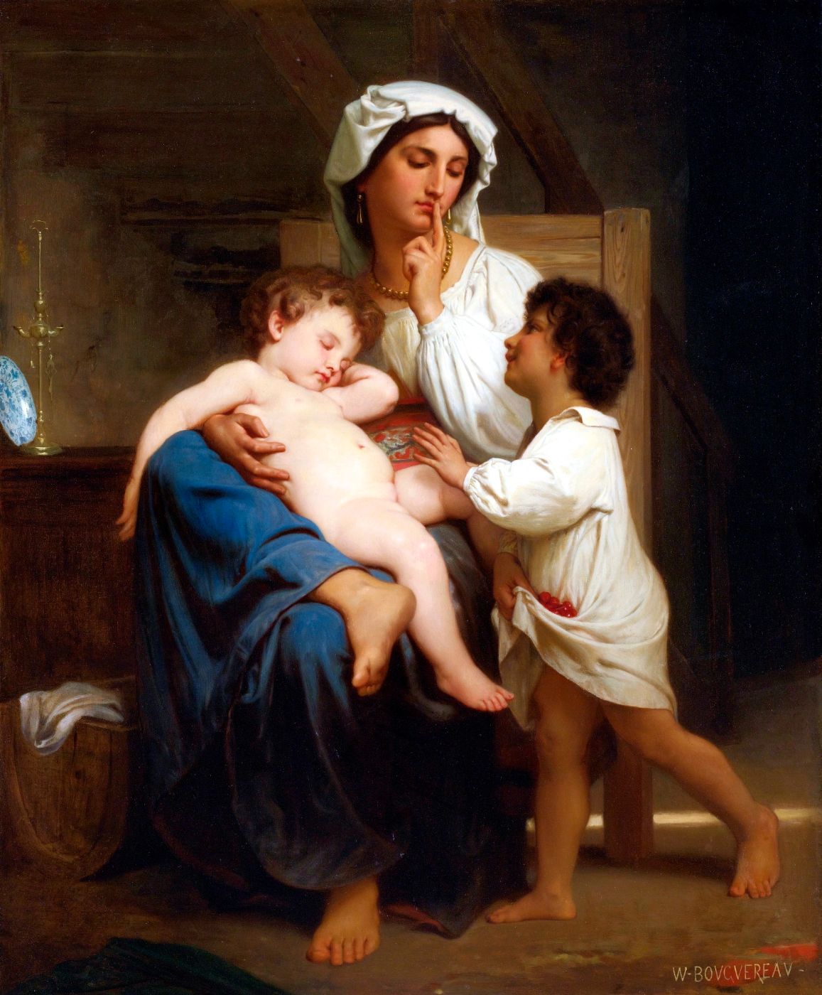 188 William Bouguereau (FRENCH, 1825-1905) - LE SOMMEIL
