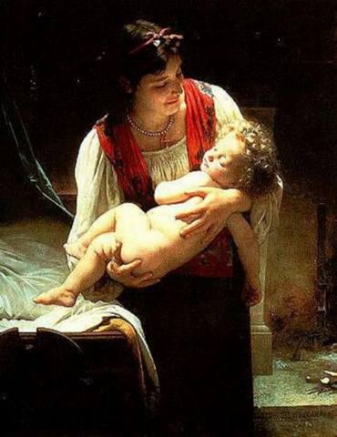 207 William-Adolphe Bouguereau (1825—1905) - Колыбельная - Lullaby