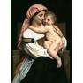205 William-Adolphe Bouguereau (1825—1905) - Женщина Cervara и ее ребенок , 1861 - Woman of Cervara and Her Child
