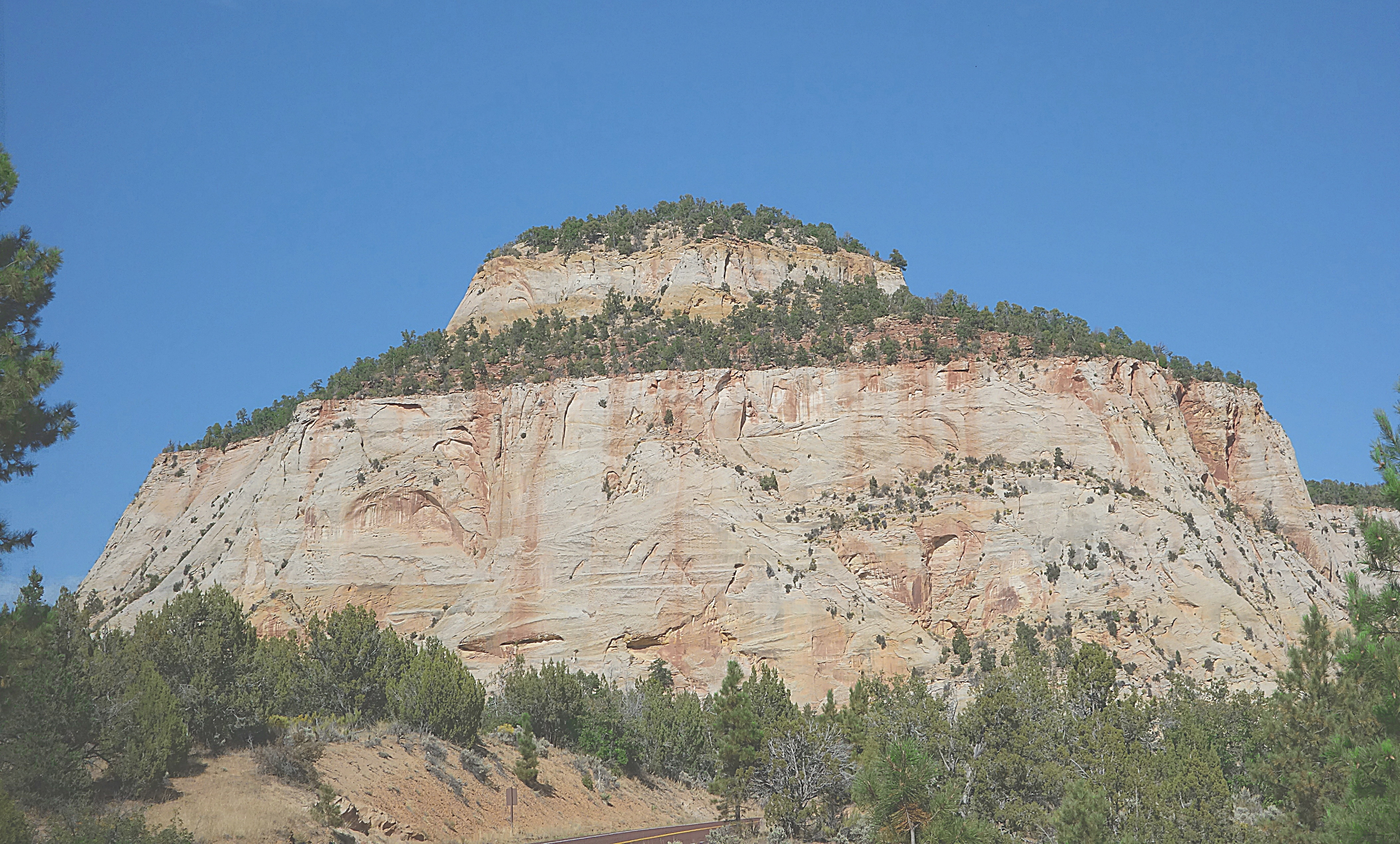 Гора Свадебный Пирог в Национальном парке Зайон, шт. Юта. Фото Морошкина В.В.