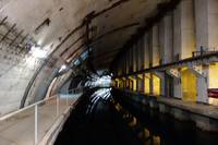 Тоннель подземного завода по ремонту подводных лодок, теперь являющемуся музеем. Фото Морошкина В.В.