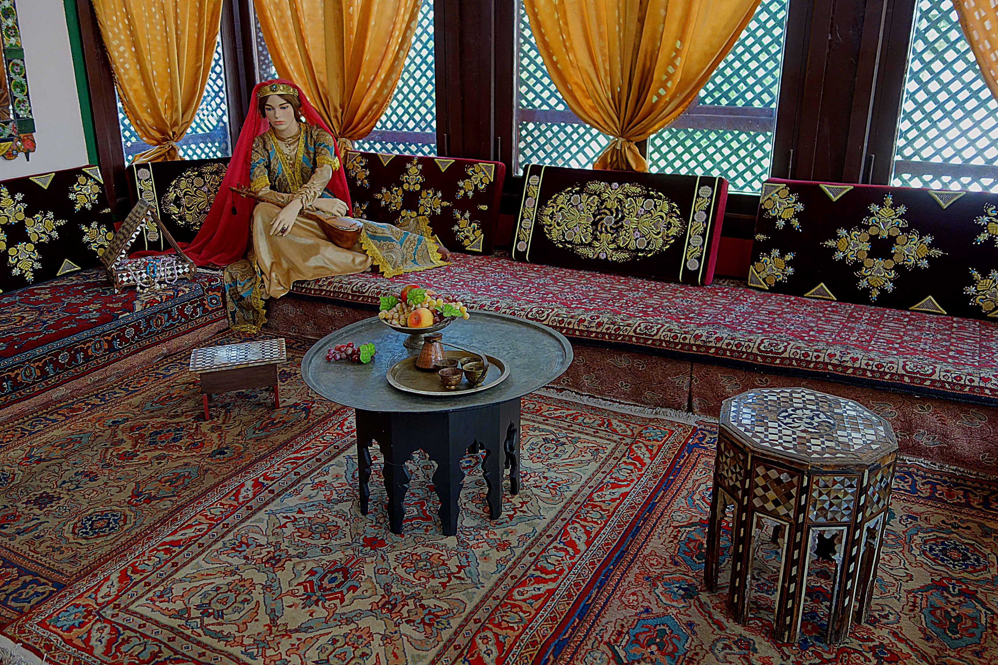 Комната в гареме Ханского дворца в Бахчисарае. Фото Морошкина В.В.