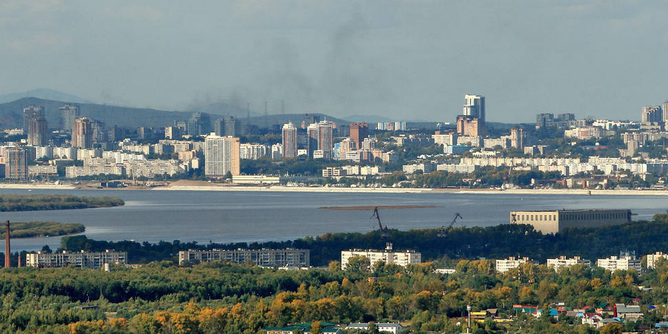 Вид на амур хабаровск