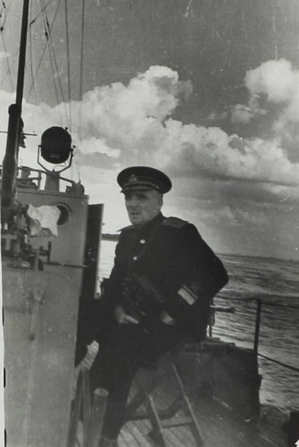 Командующий ВВФ контр-адмирал Пантелеев ЮА 1943
