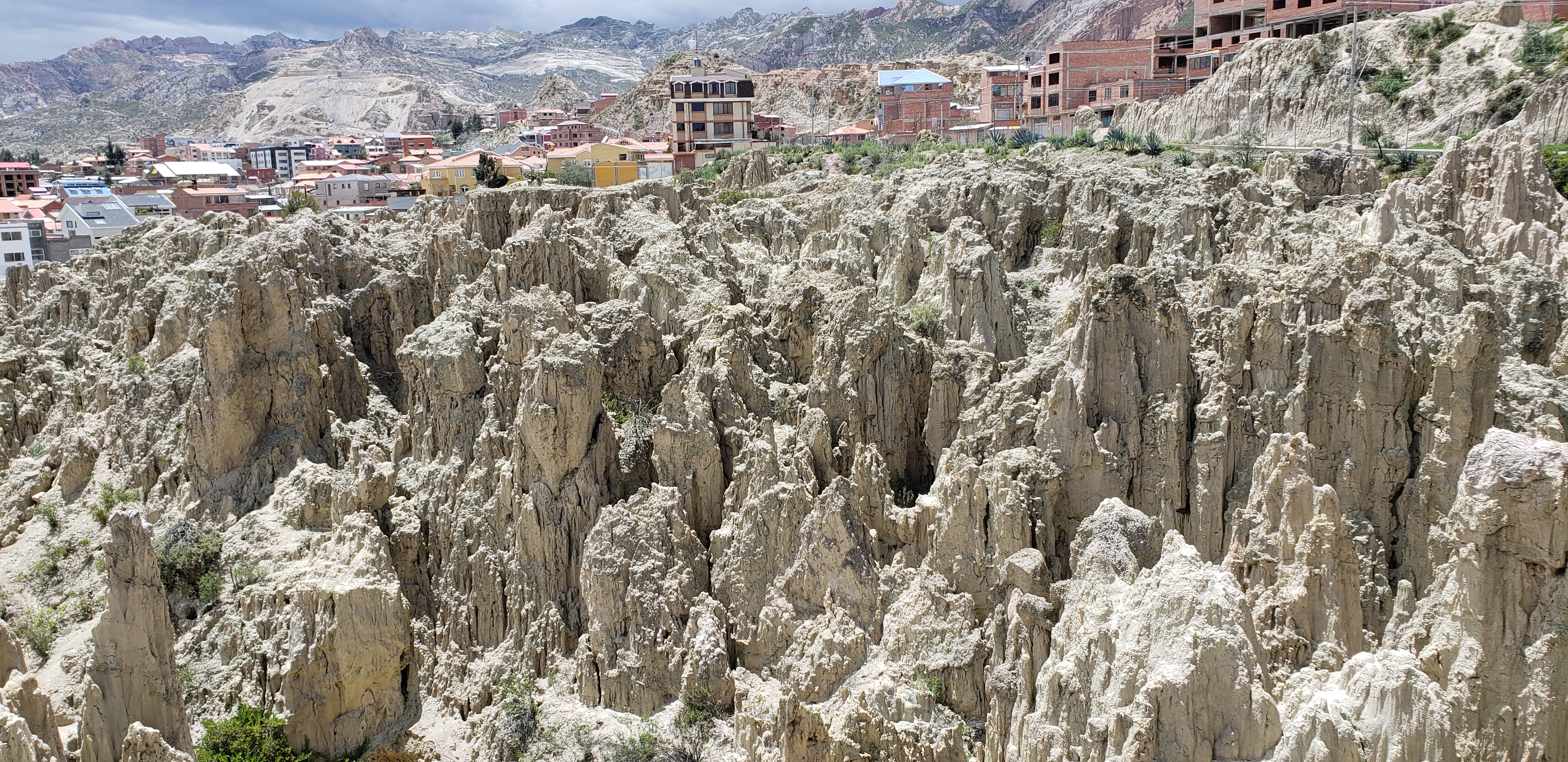 The Moon Valley (Valle de la Luna), La Paz, Bolivia. "Each of us is a moon and has a dark side that never shows anyone." Mark Twain