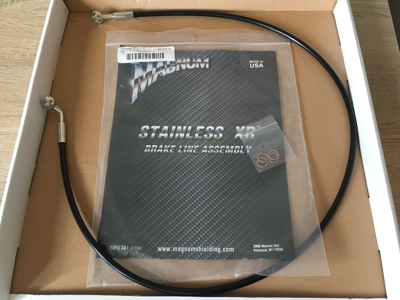 magnum xr brake line