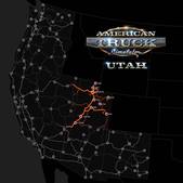 Utah Road map big
