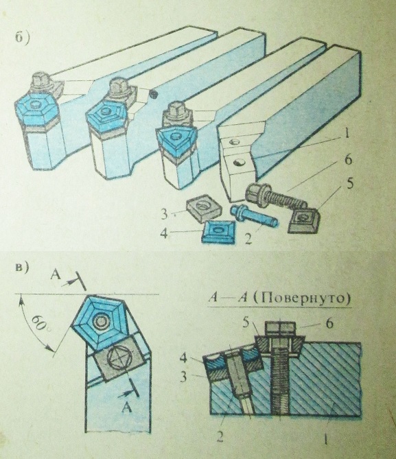 Резец сменн.пл