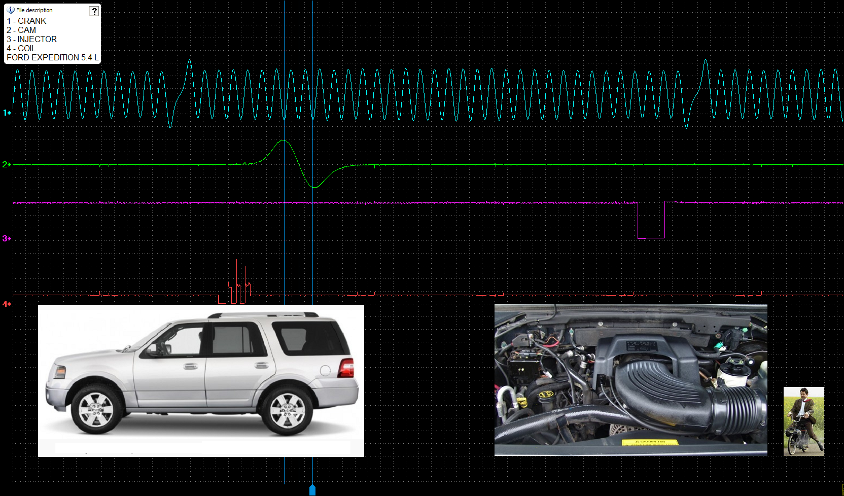 FORD 5.4 L 16V SOHC Triton V-8 SYNC 2 ms