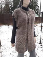 жилет из собачьей шерсти