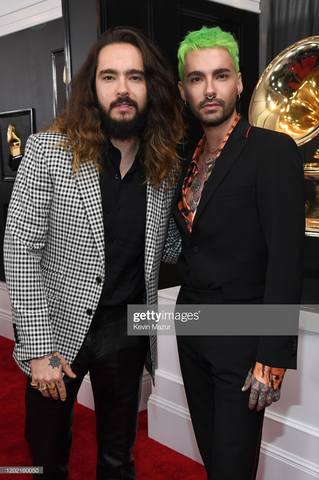 26.01.20 - Bill, Tom and Heidi at Grammys, Staples Centre, LA