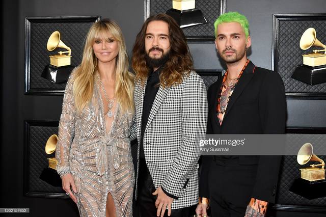 26.01.20 - Bill, Tom and Heidi at Grammys, Staples Centre, LA