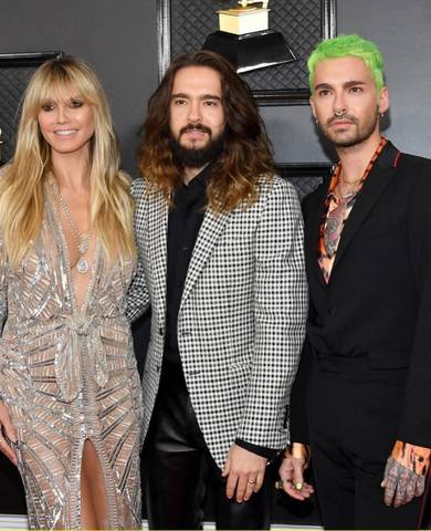 26.01.20 - Bill, Tom and Heidi at Grammys, Staples Centre, LA