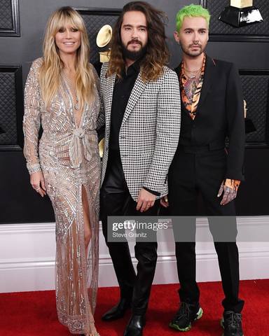 26.01.20 - Bill, Tom and Heidi at Grammys, Staples Centre, LA