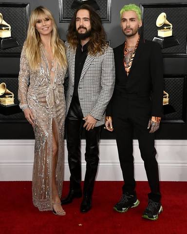 26.01.20 - Bill, Tom and Heidi at Grammys, Staples Centre, LA
