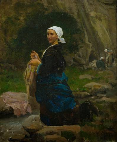 Jules Adolphe Aimé Louis Breton-www.kaifineart.com-3