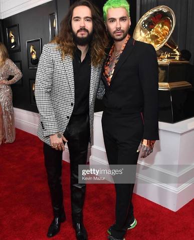 26.01.20 - Bill, Tom and Heidi at Grammys, Staples Centre, LA