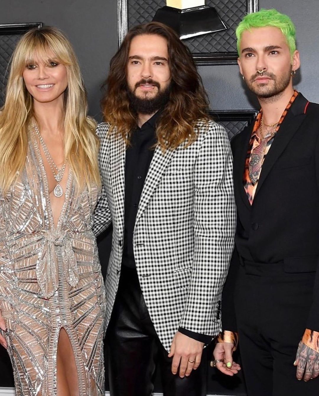 26.01.20 - Bill, Tom and Heidi at Grammys, Staples Centre, LA