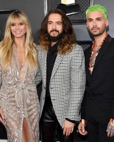 26.01.20 - Bill, Tom and Heidi at Grammys, Staples Centre, LA