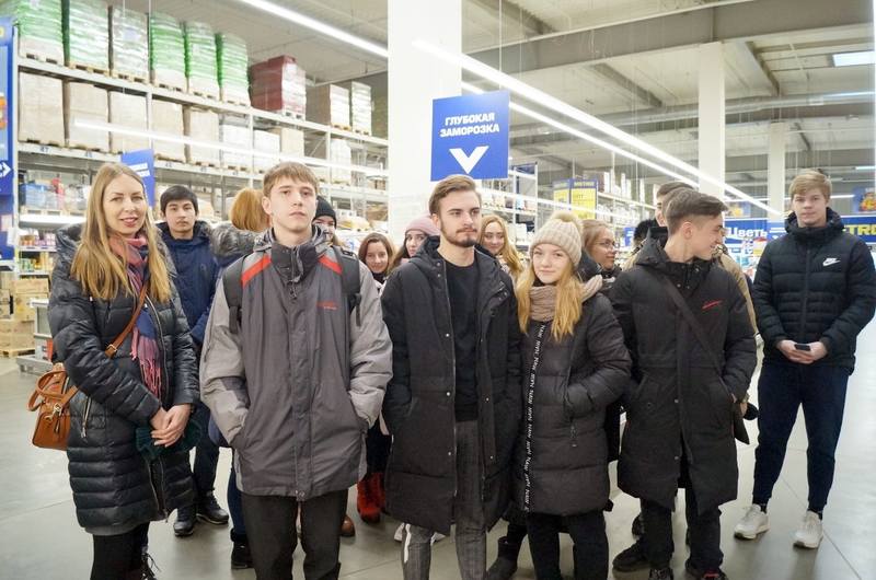 Экскурсия в ТЦ МЕТРО