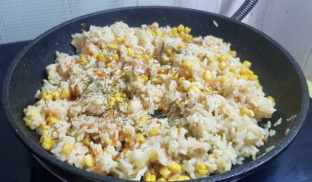 Ризотто с овощами