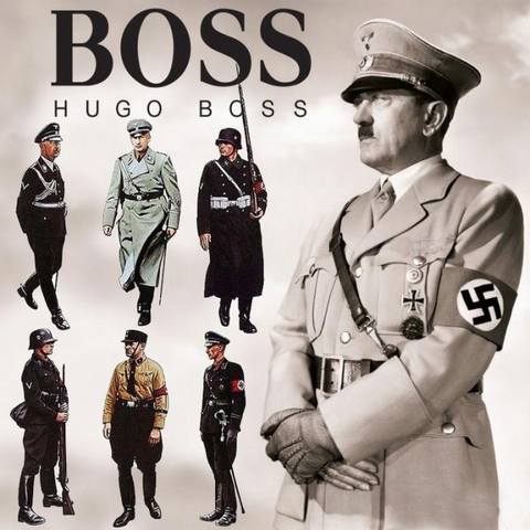 модная коллекция Hugo Boss сезона 1933 - 1945