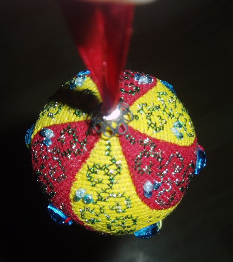 Голубая бабочка Верх