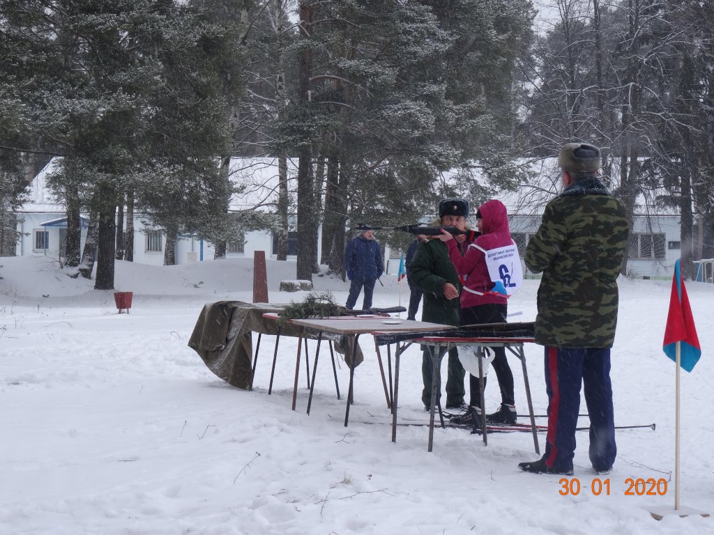 Областные соревнования по биатлону